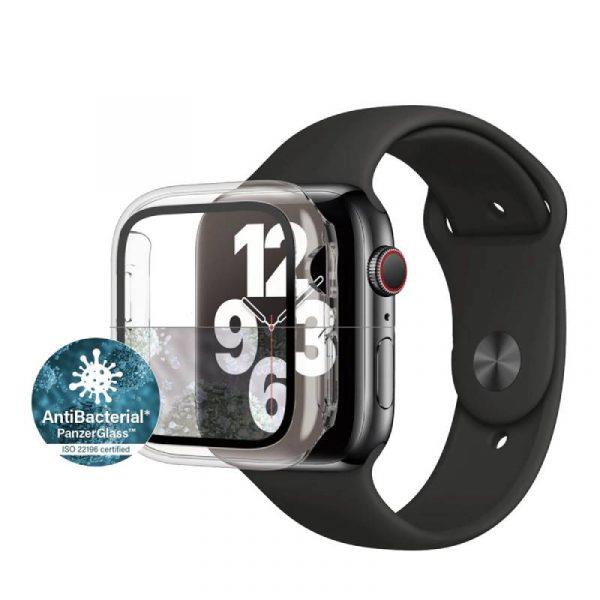 PanzerGlass Full Coverage Apple Watch Series 4/5/6/SE 40mm Screen Protector, Clear